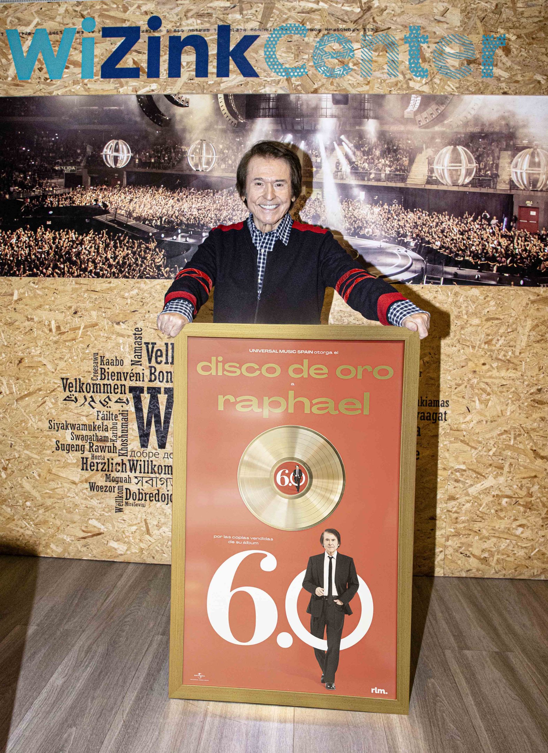 Raphael 60 disco de oro