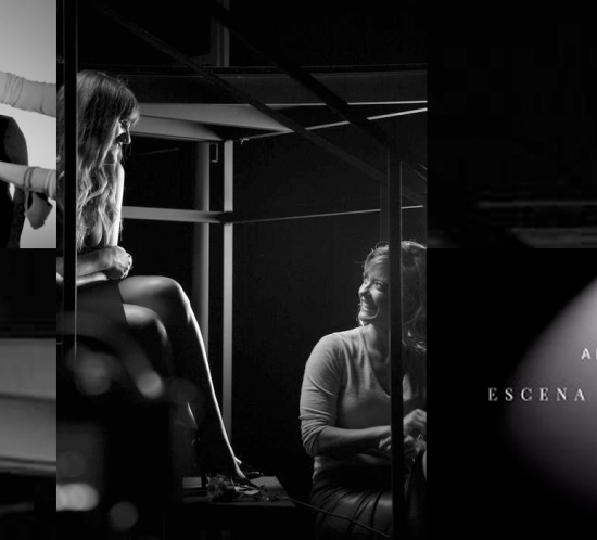 Rozalen escena en blanco y negro